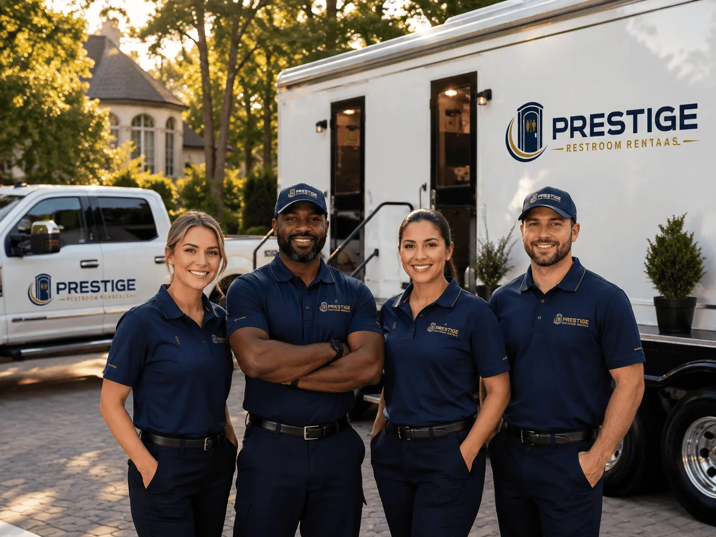 Trusted Luxury Portable Restrooms company in Le Roy, IL